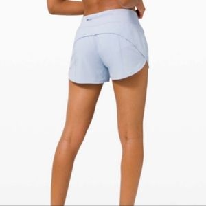 Lululemon Speed Up Short Long *4"  Daydream Size 8